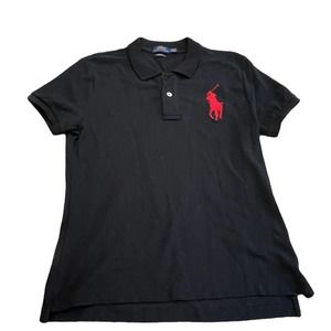 POLO RALPH LAUREN Slim fit Classique Manches Courtes Polo large pony shirt